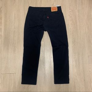 LEVI’S 511 ALL SEASONS TECH BLACK 34x30 CLOTH TWILL SLIM STRETCH JEANS